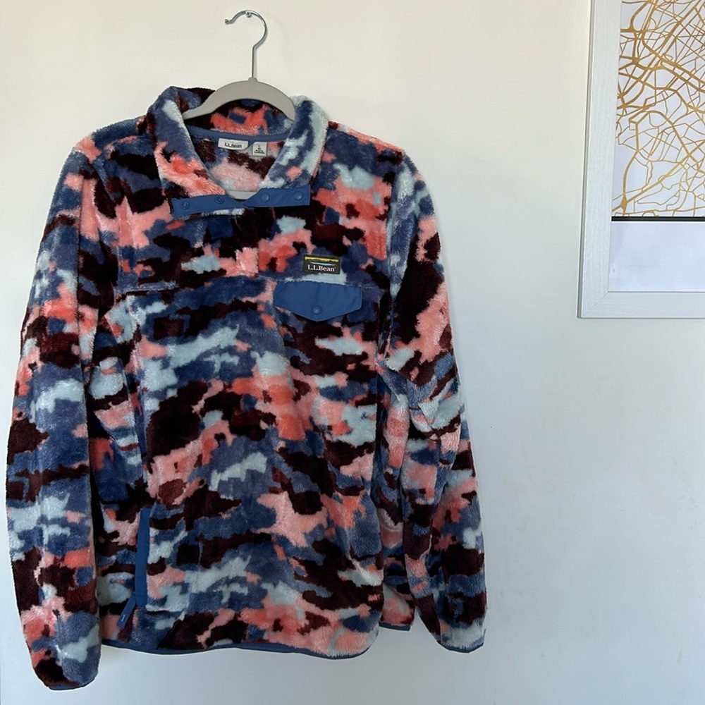 LL Bean Fleece Pullover